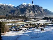 Few holiday apartments at the valley station