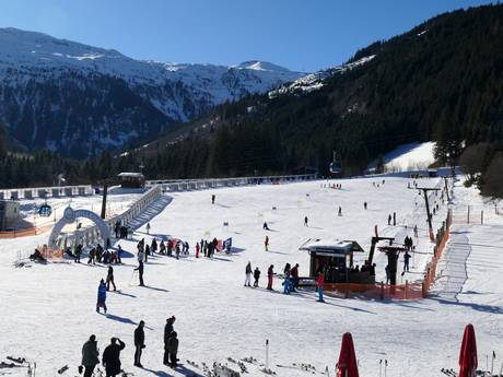 Ski resorts for beginners in the Goldberg Group – Beginners Bad Gastein/Bad Hofgastein – Schlossalm/Angertal/Stubnerkogel