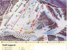 Trail map Wintergreen – Bragg Creek