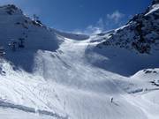 Difficult slope Fuorcla Grischa