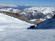 Intermediate slope Gefrorene Wand