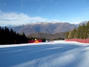 Lago Palabione slope