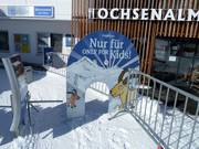 Child-friendly access at the Ochsenalmbahn