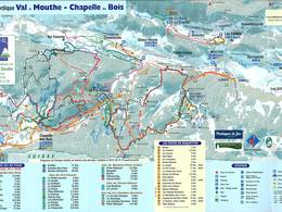Trail map Chaux Neuve