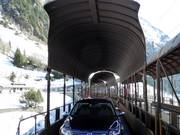 Car transport Lötschberg