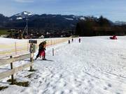 Übungslift Hocheck - Rope tow/baby lift with low rope tow