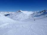 New ski slope number 42 Piz Val Gronda