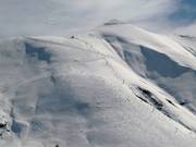 Open ski terrain at Mont Joly