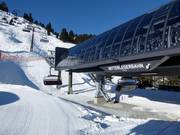 Mitterleger - 6pers. High speed chairlift (detachable) with bubble and seat heating