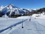 Kinderlift Sassa Alp da Munt - Rope tow/baby lift with low rope tow