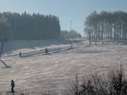 View of the Salzwinkel ski slope