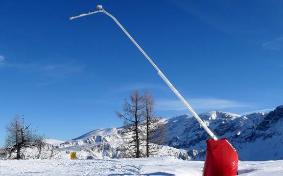 Snow reliability Stodertal – Snow reliability Hinterstoder – Höss