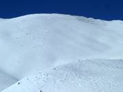 View of the Freeride Zone Lomnické sedlo