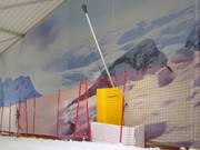 Snow lance in the indoor ski hall SNØ near Oslo