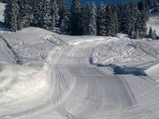 Easy wave track at the practice area