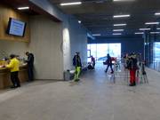 Well-maintained and modern ticket area in Mellau