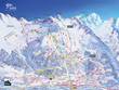 Trail map of the ski resort See