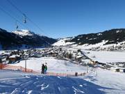 The ski area starts in Tannheim