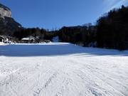 The easy ski slope in Bad Häring
