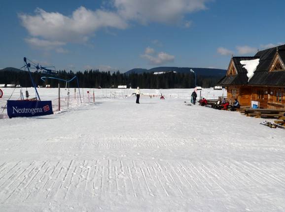 The lower slope of Bialy Potok