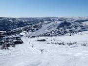 View of the accommodations around Havsdalen