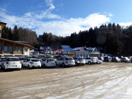 Vicentine Alps: access to ski resorts and parking at ski resorts – Access, Parking Lavarone