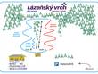 Trail map of the ski resort Lázeňský vrch – Lipová Lázně