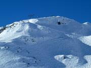 Mogul slope at Kriegerhorn