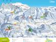 Trail map of the ski resort Ramsau am Dachstein – Rittisberg
