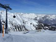 Challenging Adler piste