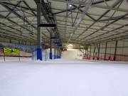 Challenging section on the main slope