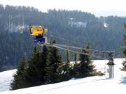 The Postwiese ski resort was one of the first in the Sauerland region to implement full-area snowmaking.
