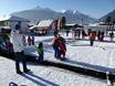 Children's area run by Skischule Total