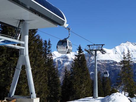 Adula Alps: best ski lifts – Lifts/cable cars Vals – Dachberg