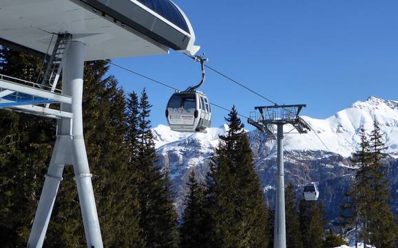 Adula Alps: best ski lifts – Lifts/cable cars Vals – Dachberg