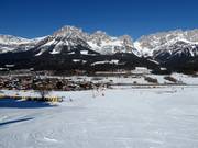 Easy slopes in Ellmau in the valley area
