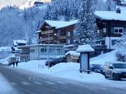 Accommodation at the valley station in Silbertal