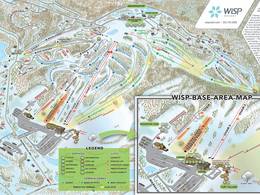 Trail map Wisp – McHenry (Deep Creek Lake)