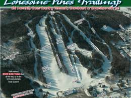Trail map Lonesome Pine Trails – Fort Kent