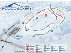 Trail map Vedbobacken – Västerås
