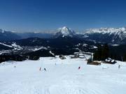 Skiing at Seefelder Joch