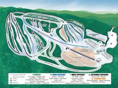 Trail map Christie Mountain