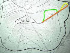 Trail map Schwarzenberg – Elstra