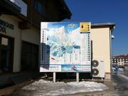 Information board at the valley station