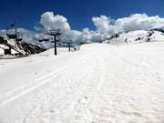 Very easy slopes at the chairlift in Bonaigua