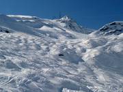 Mogul slope from Gentianes to Tortin