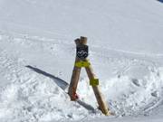 Start of the ski route