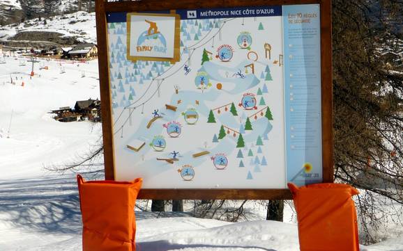 Snow parks Vallée de la Tinée – Snow park Auron (Saint-Etienne-de-Tinée)