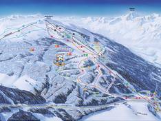 Trail map Bergeralm – Steinach am Brenner