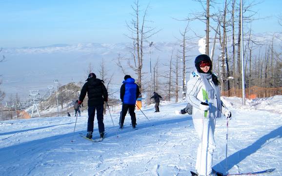 Highest ski resort on the Bogd Khan Mountain – ski resort Sky Resort – Ulaanbaatar